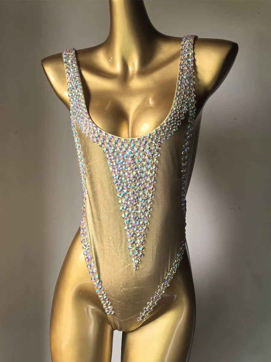Arabella Rhinestone One-Piece Swimsuit