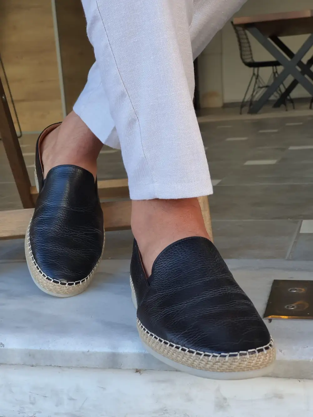 Leather Classic Slip-On Loafers