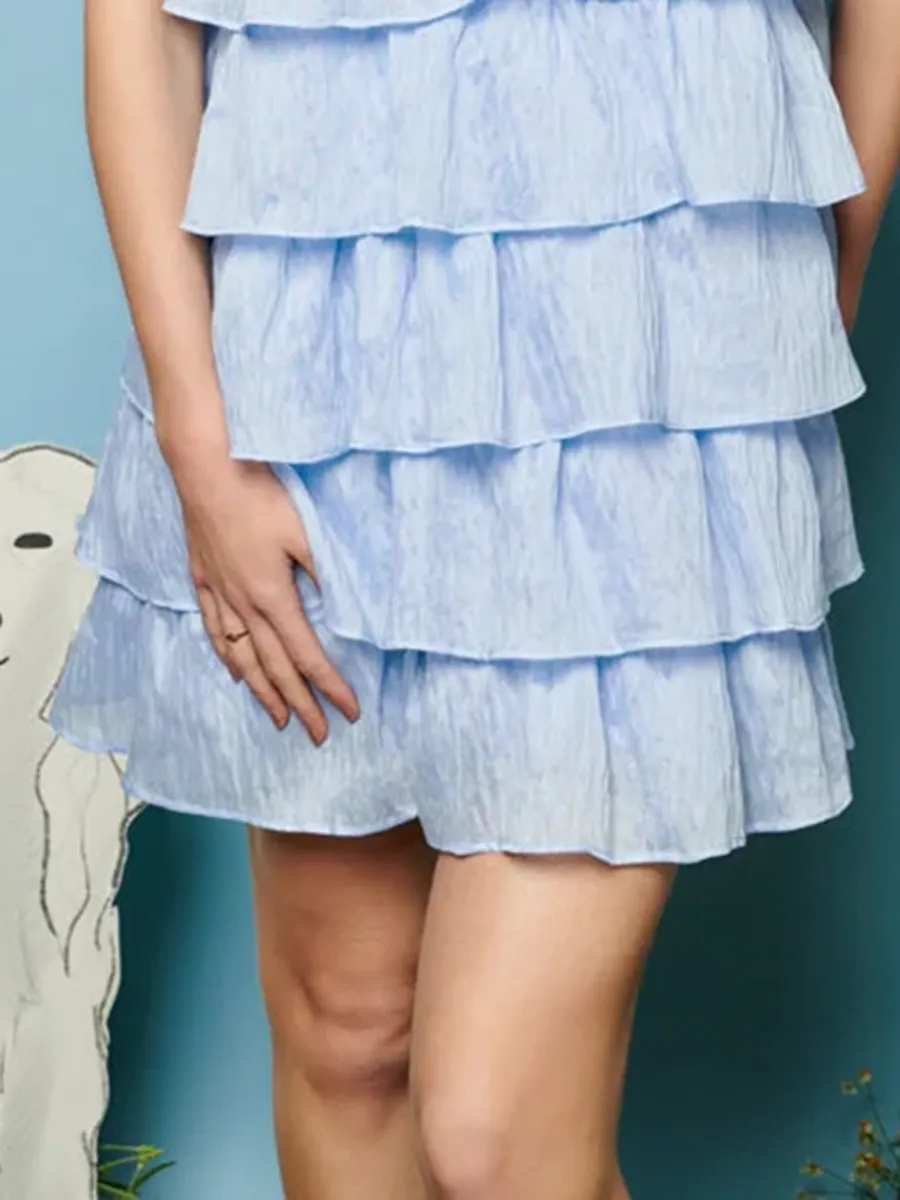 Ruffle Mini Dress