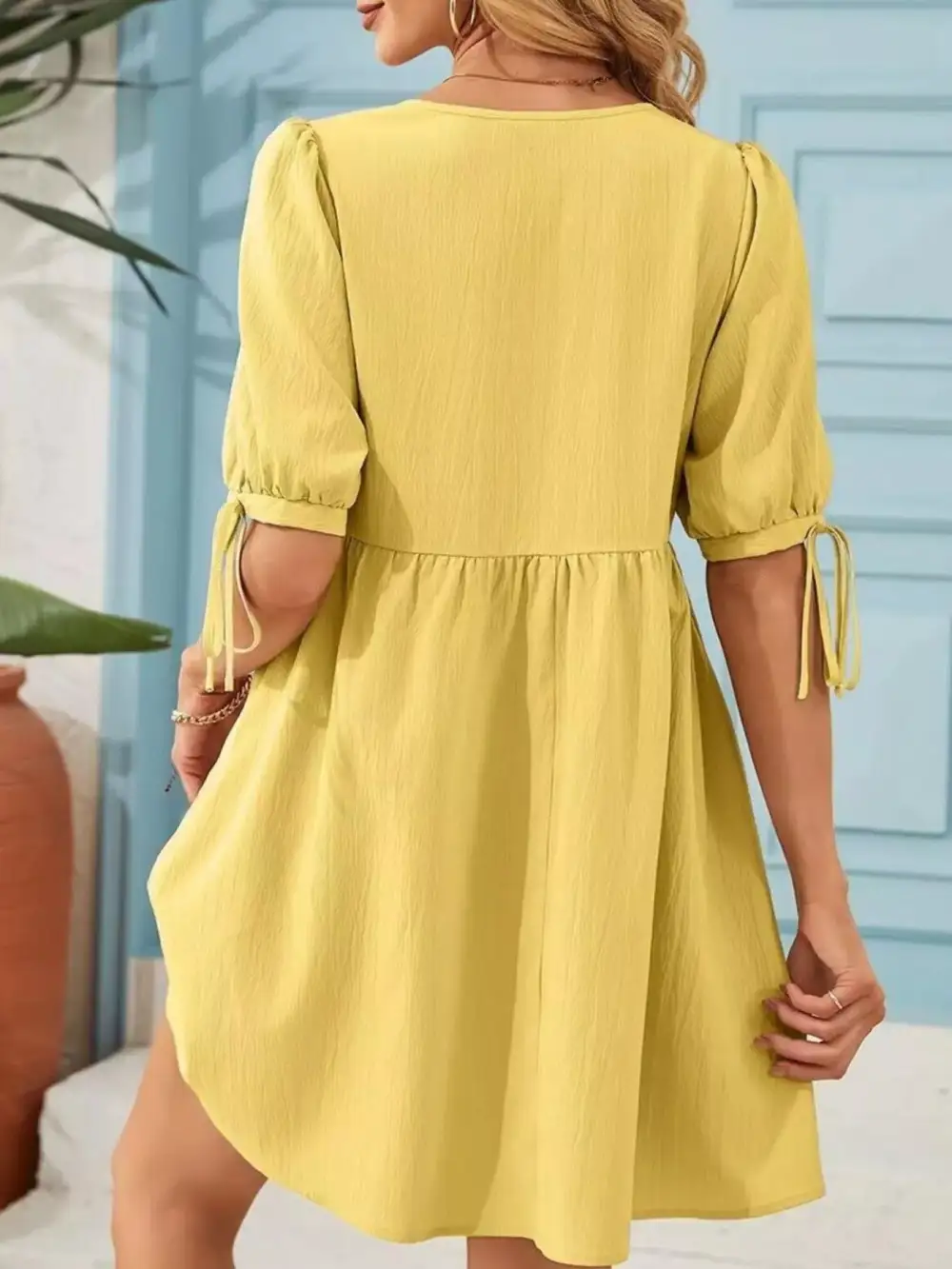 Elegant A Line Mini Dress