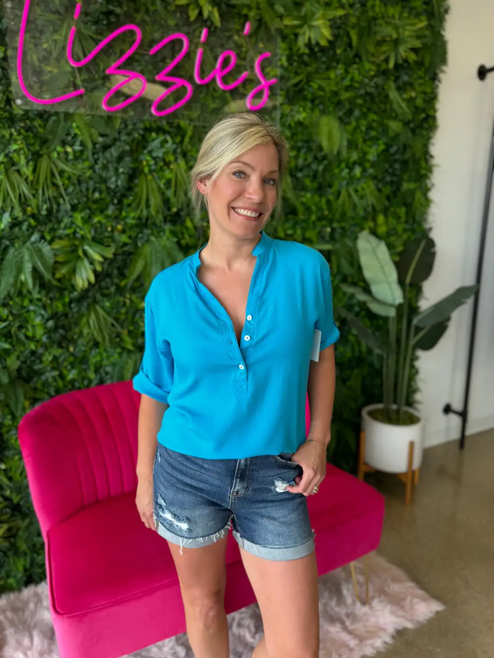 Everyday Relaxed Denim Shorts
