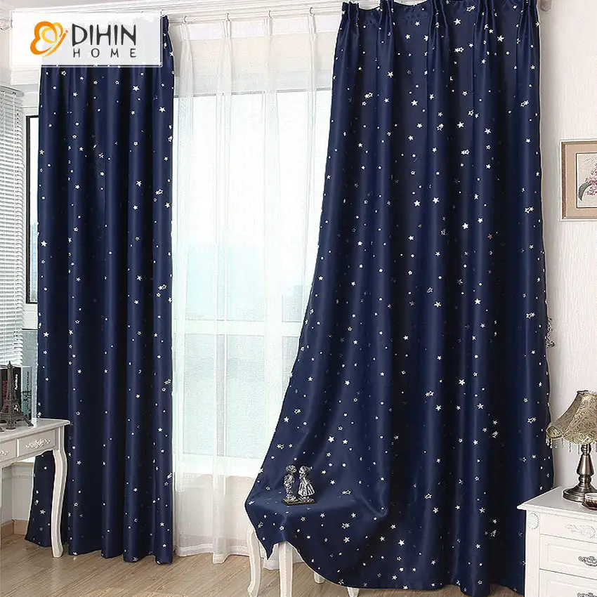Star Blackout Curtain Panel