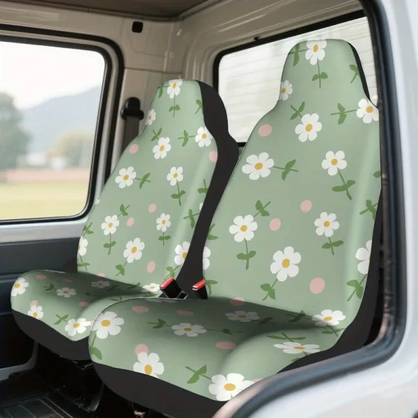 2-Piece Floral Seat Covers