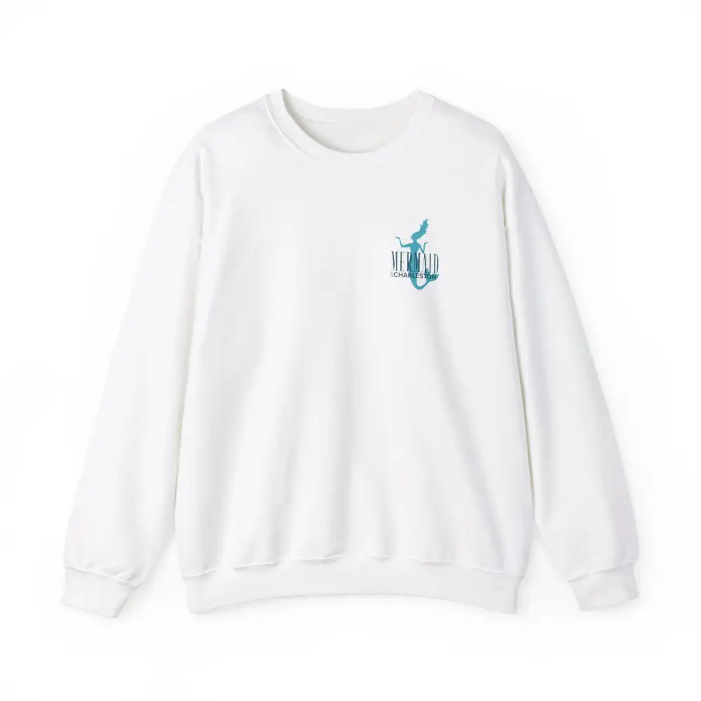 Coastal Mermaid Graphic Crewneck Sweatshirt