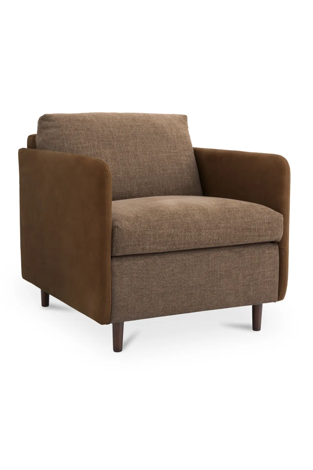 Leather Arm Accent Chair