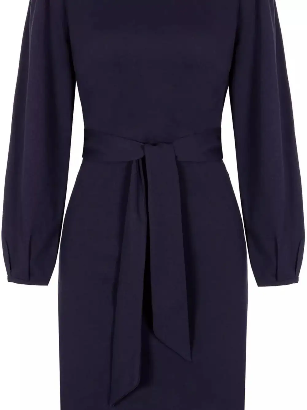 Wearable Cut Tie Waist Mini Dress