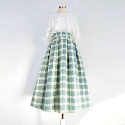 Effortless Daily High Waist Skirt