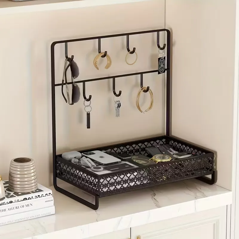 Multi-Function Metal Organizer Rack