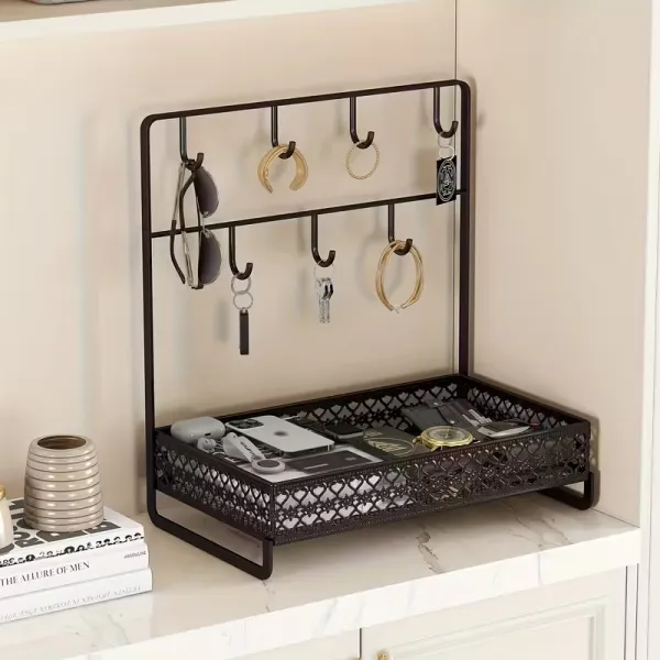 Multi-Function Metal Organizer Rack