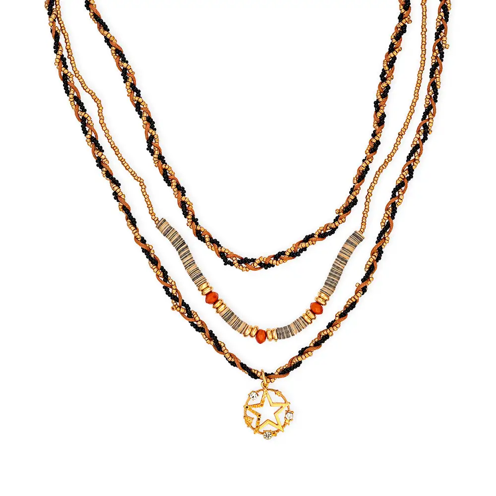 Classic Necklace with Star Detail