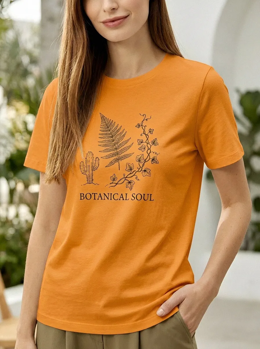Botanical Soul Cactus T-Shirt