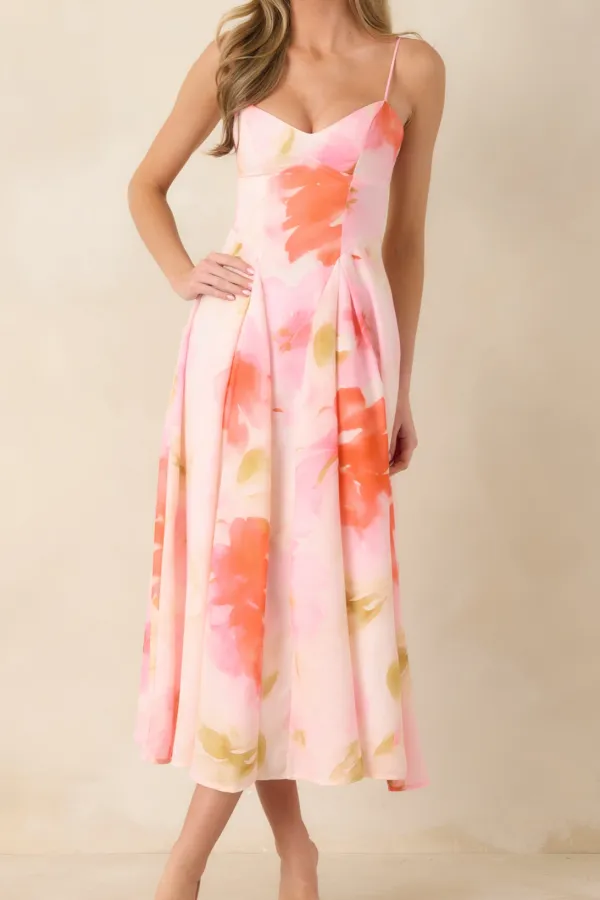 Floral Loving Midi Dress