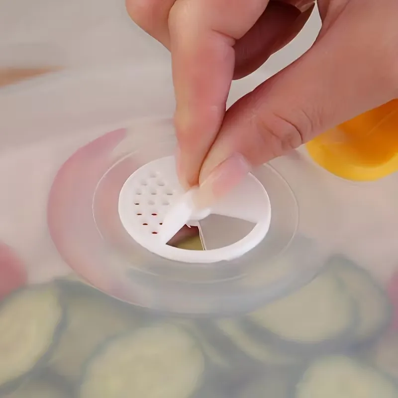 Heat-Resistant Clear Microwave Food Cover
