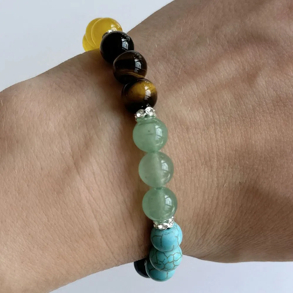 Everyday Gemstone Crystal Bracelet