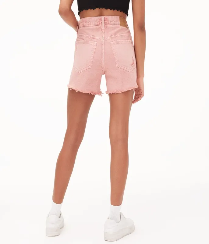 Pink Everyday Casual Shorts