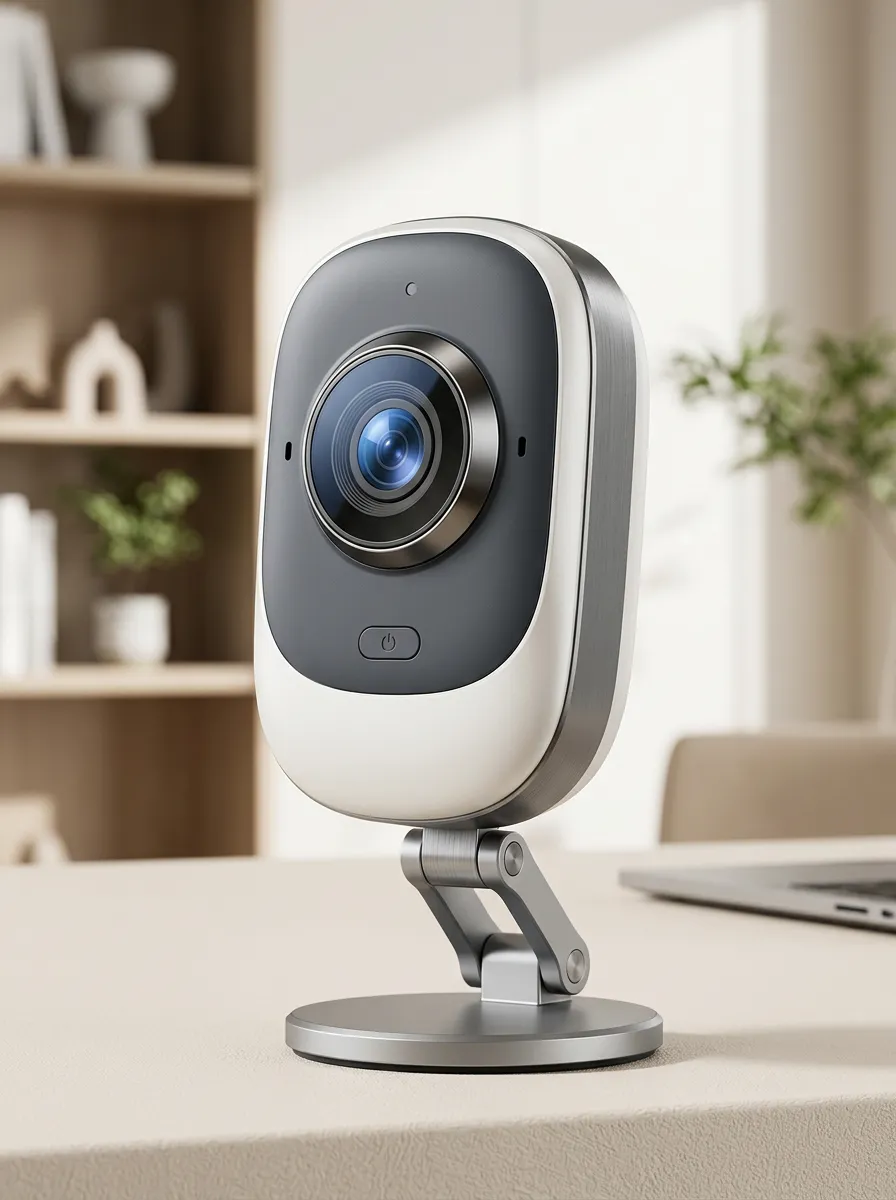 Wide-Angle Desktop Mini Security Camera