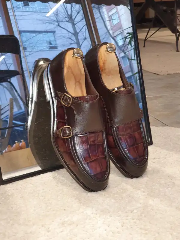 Modern Monk Strap Loafers