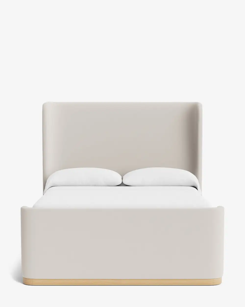 Upholstered Wood Bed