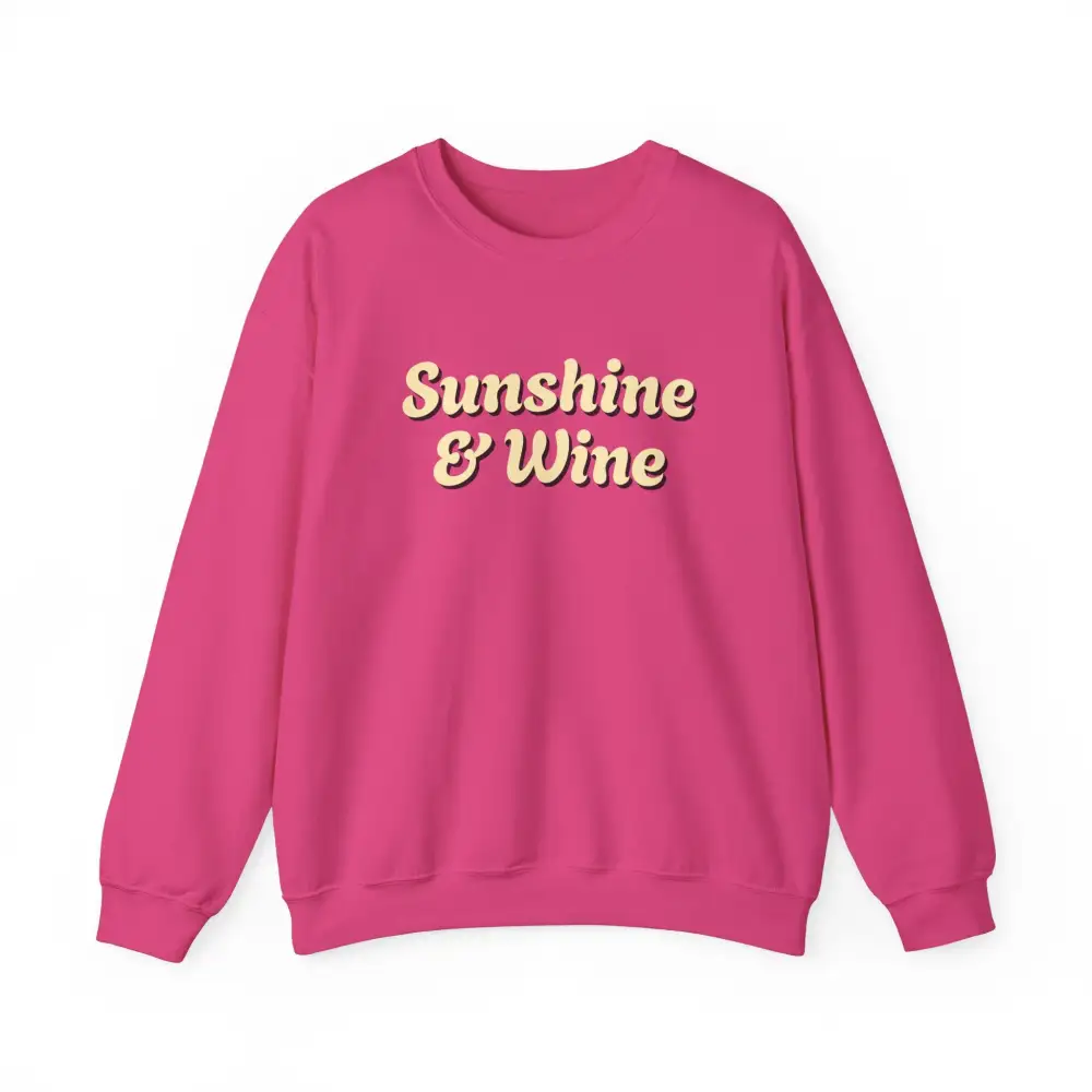 Wine Glow Graphic Sweatshirt