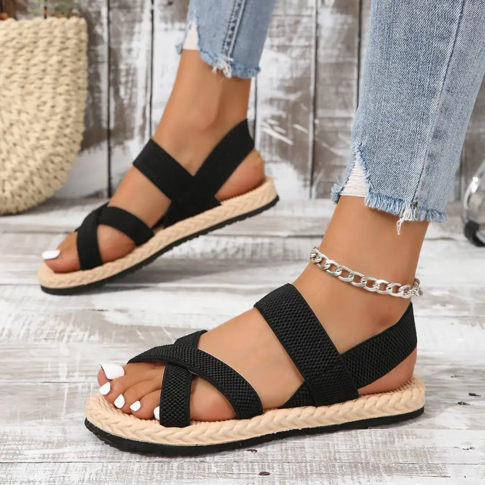 Flats Crisscross Sandals