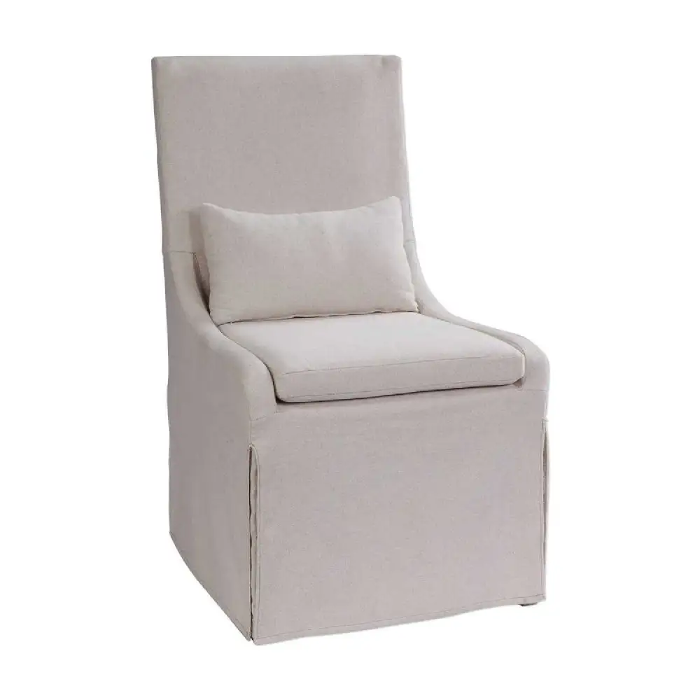 Slipcovered Accent Chair