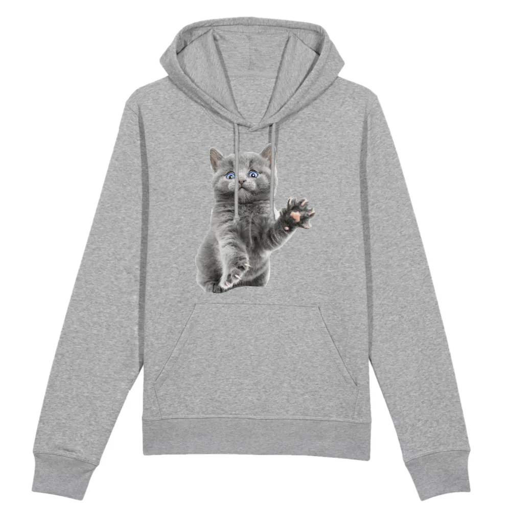 Kitten Graphic Pullover Hoodie