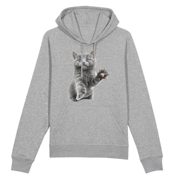 Kitten Graphic Pullover Hoodie