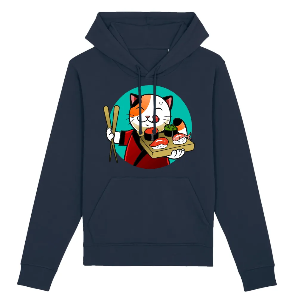 Snack Cat Graphic Pullover Hoodie