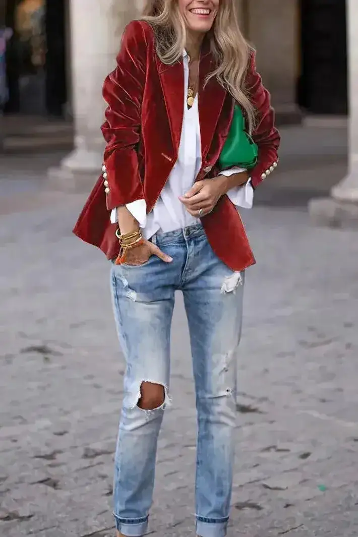 Tailored Relaxed Blazer