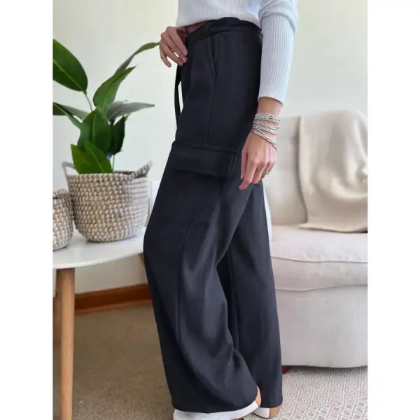 Flowy High Waisted Wide Leg Pants