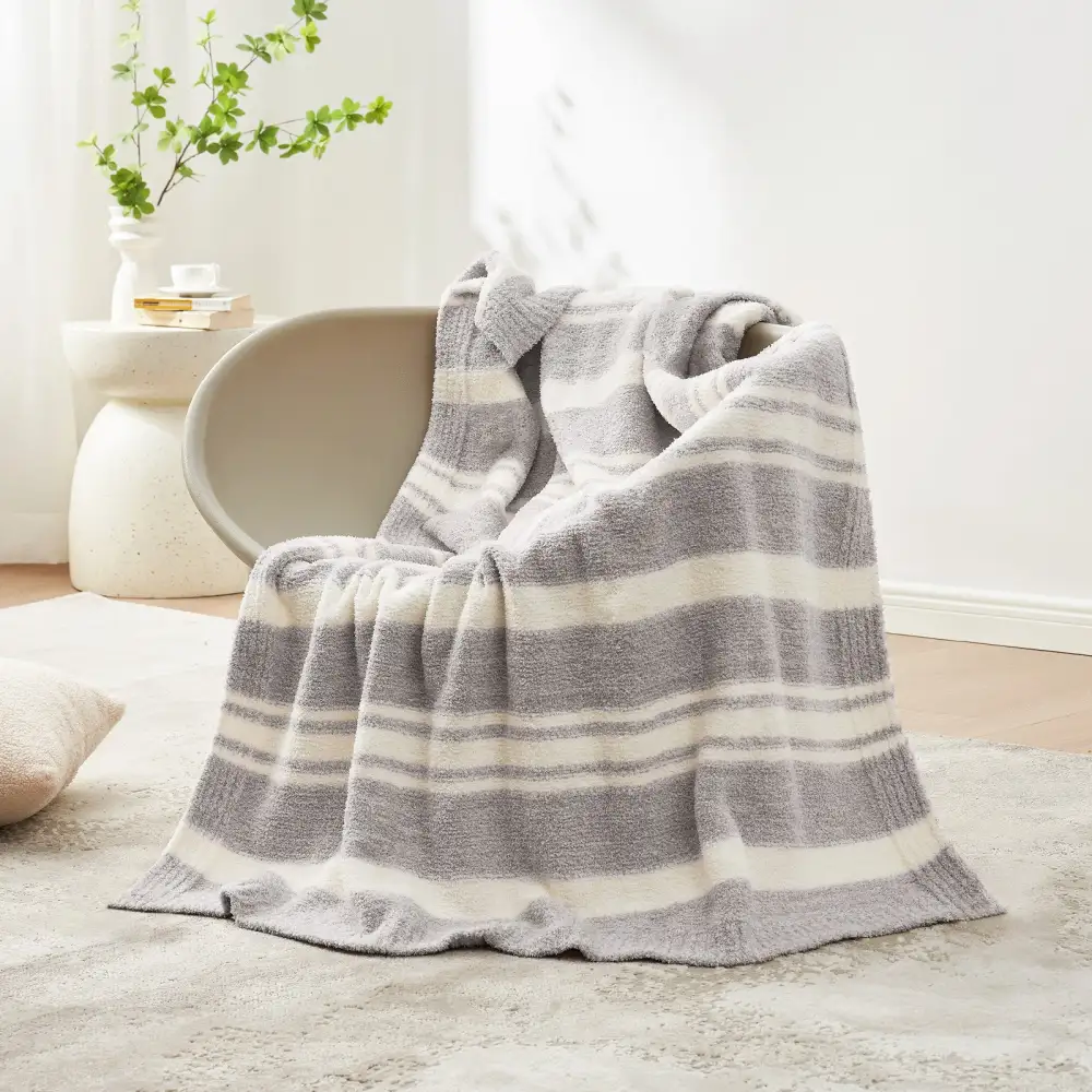 Cozy Striped Blanket