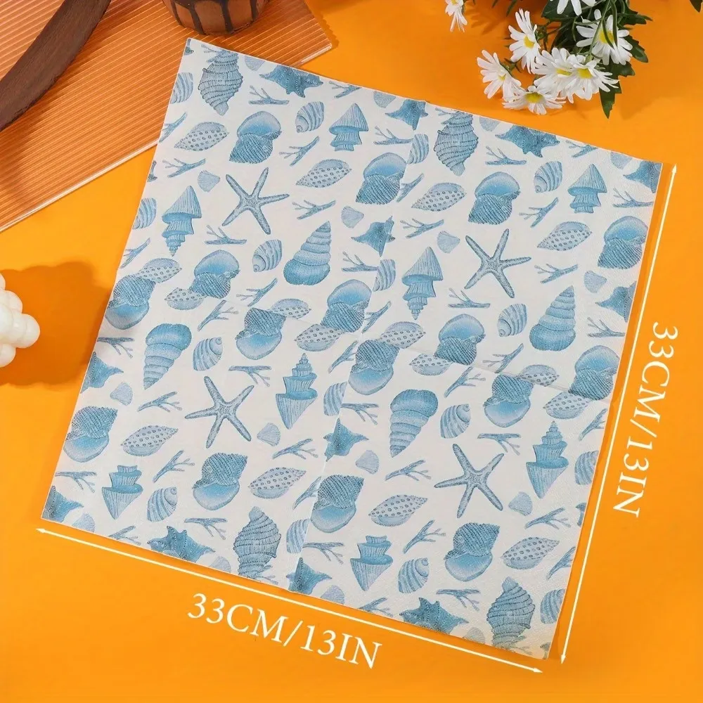Seashell Paper Napkins