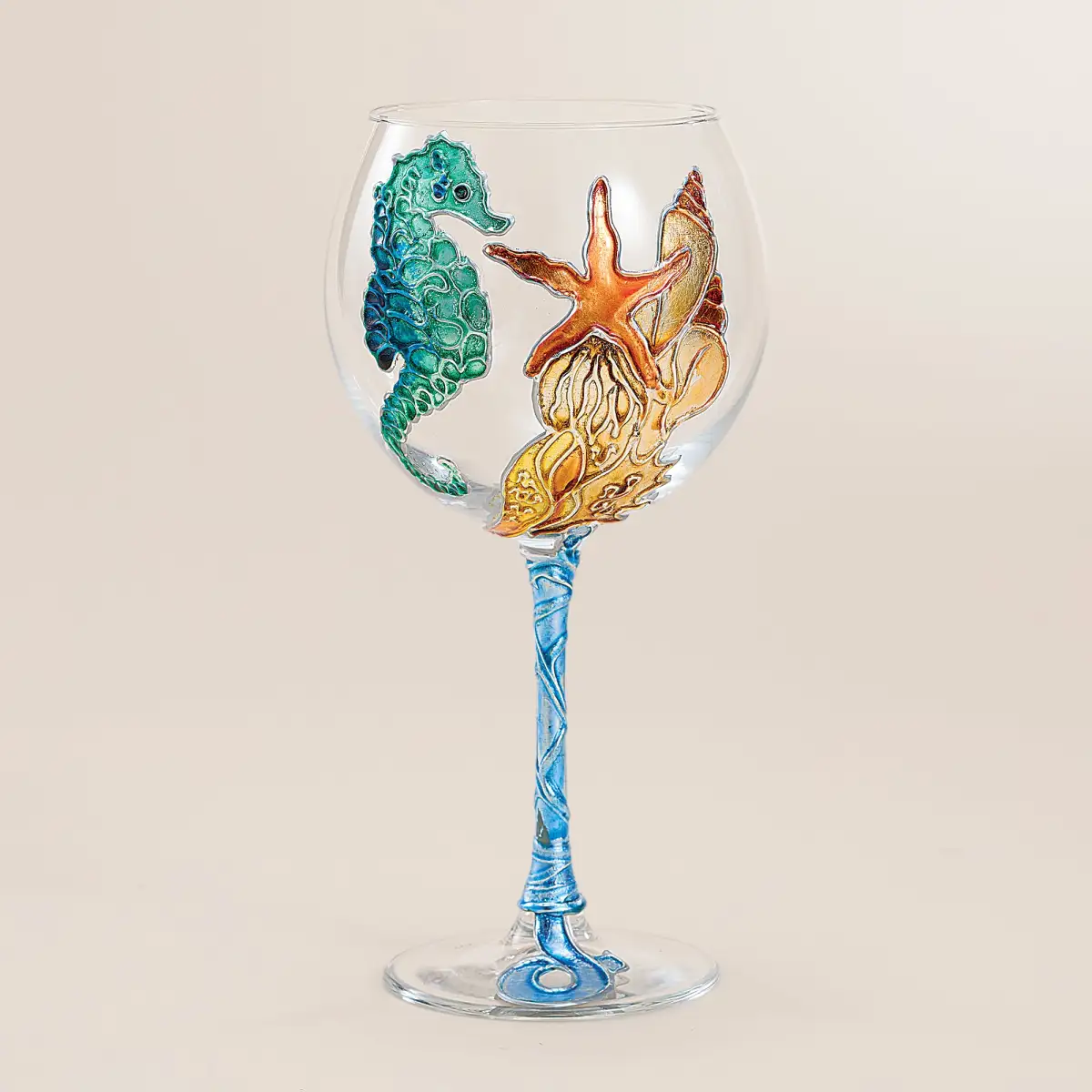 Contemporary Decorative Wine Glass