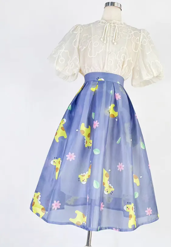 Relaxed Street Everyday Casual Skirt