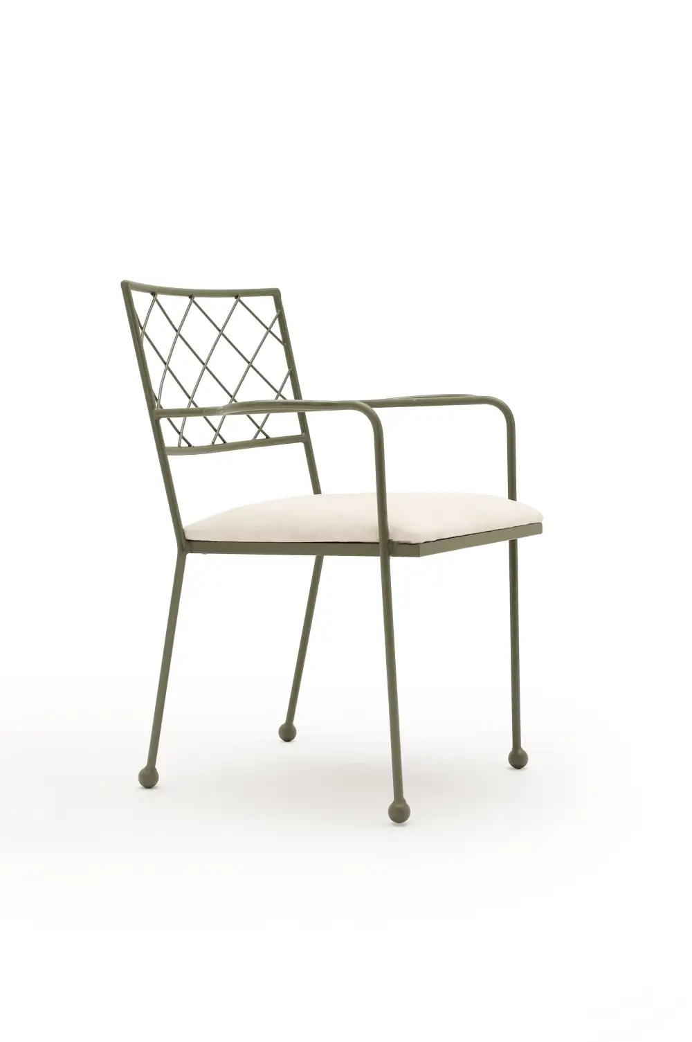 Tubular Metal Armchair