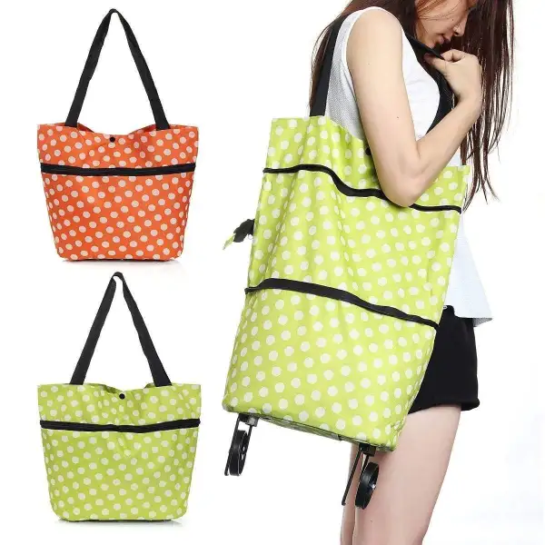 Lightweight Shopping Folding Trolly Bag