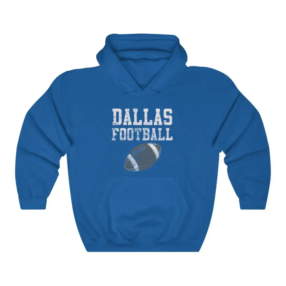 Everyday Vintage Football Graphic Pullover Hoodie