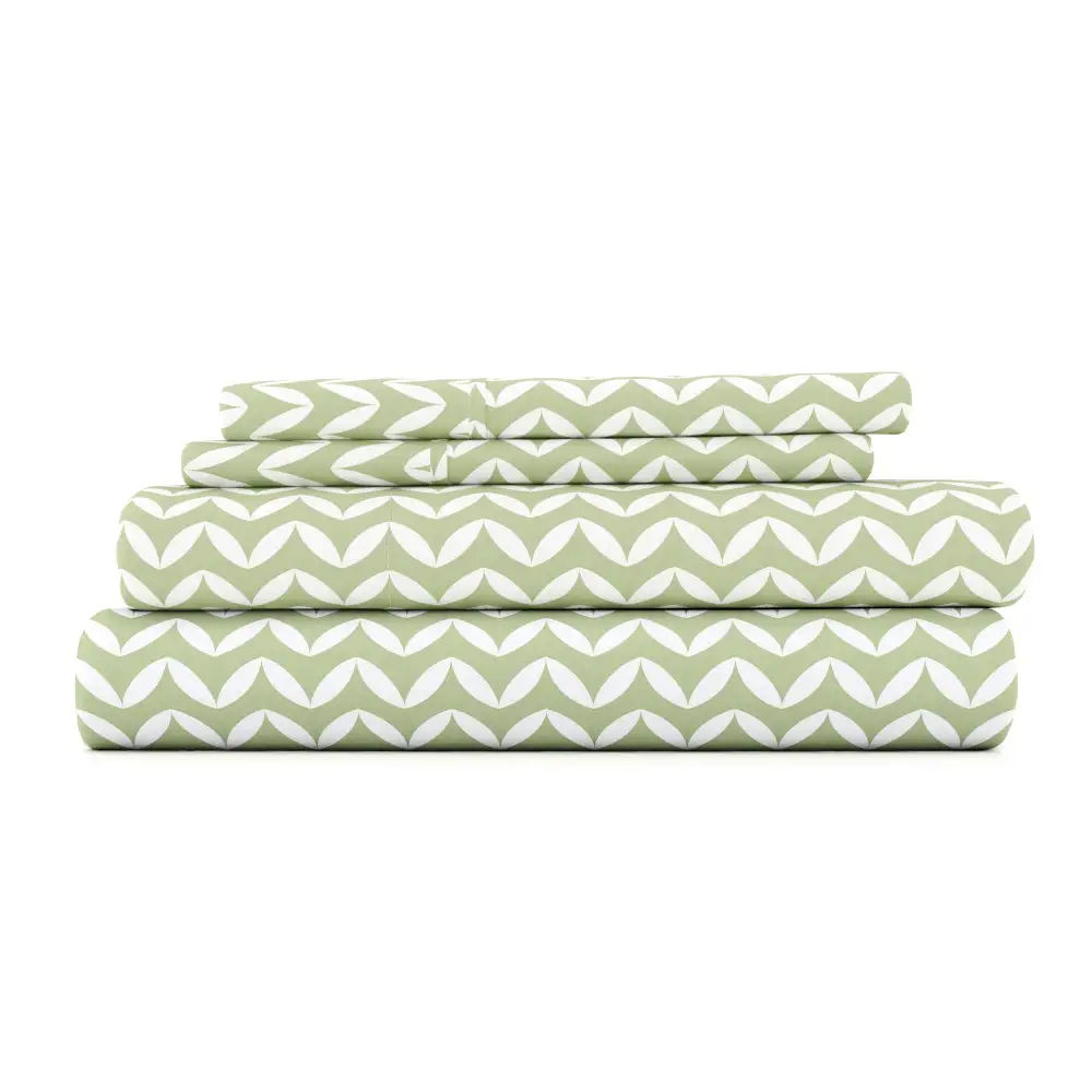 Puffed Chevron Pattern Sheet Set