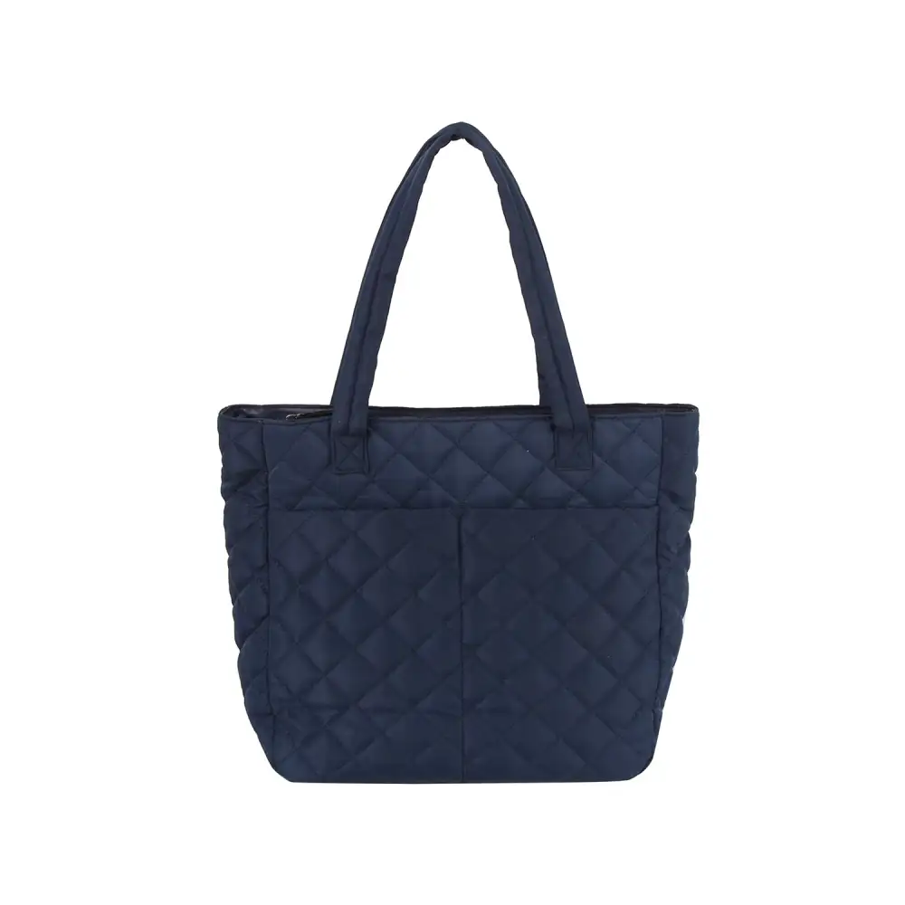 Quilted Carry All Tote Bag