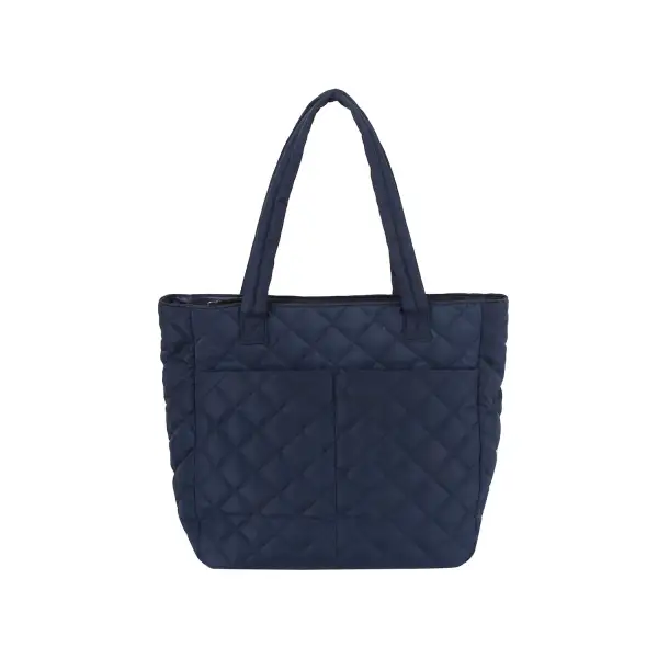 Quilted Carry All Tote Bag