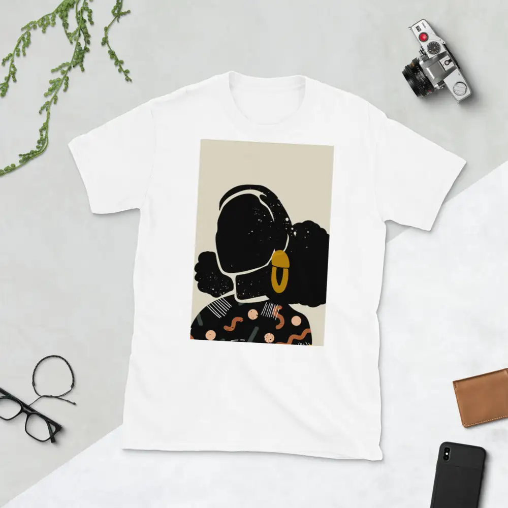 Textured Hair Graphic Tee