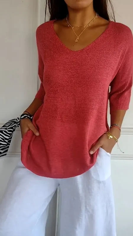 Longline Loose Fit Tunic Top