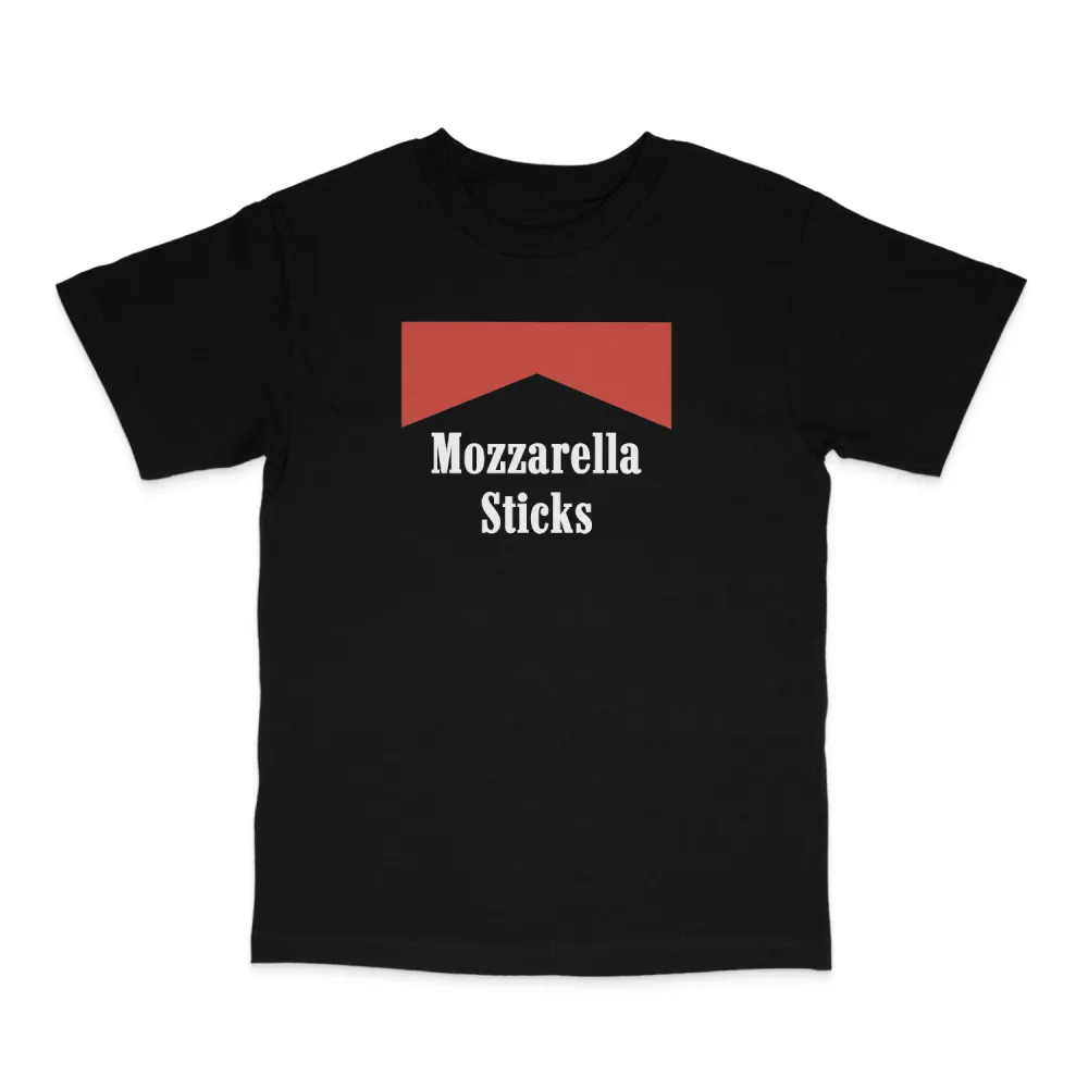 Mozzarella Snack Graphic Cotton Tee