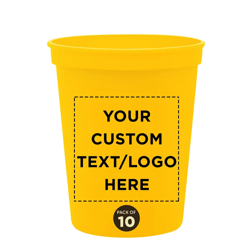 Personalized Party Plastic Cups