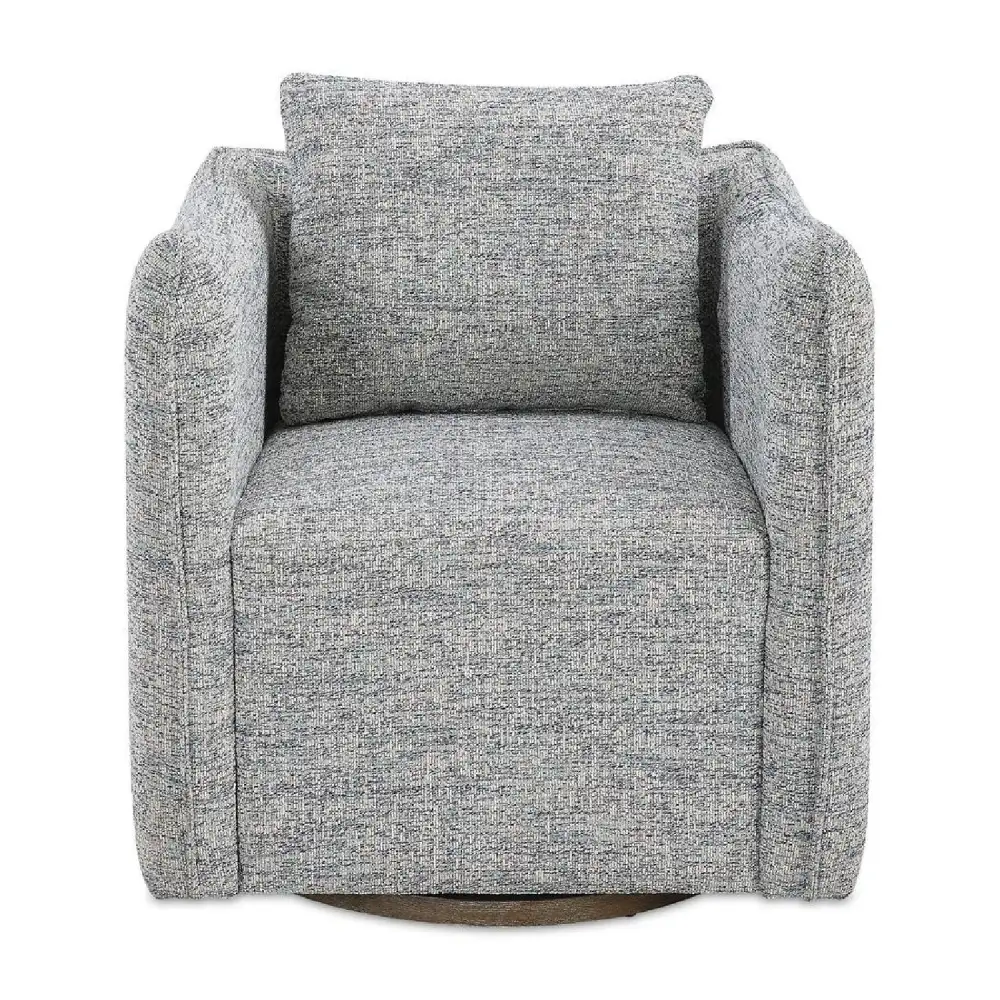 Flanged Edge Swivel Chair