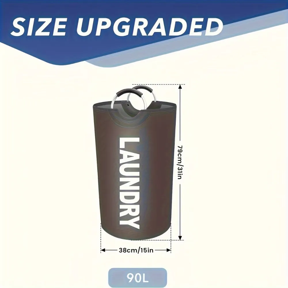 Collapsible Fabric Laundry Bag