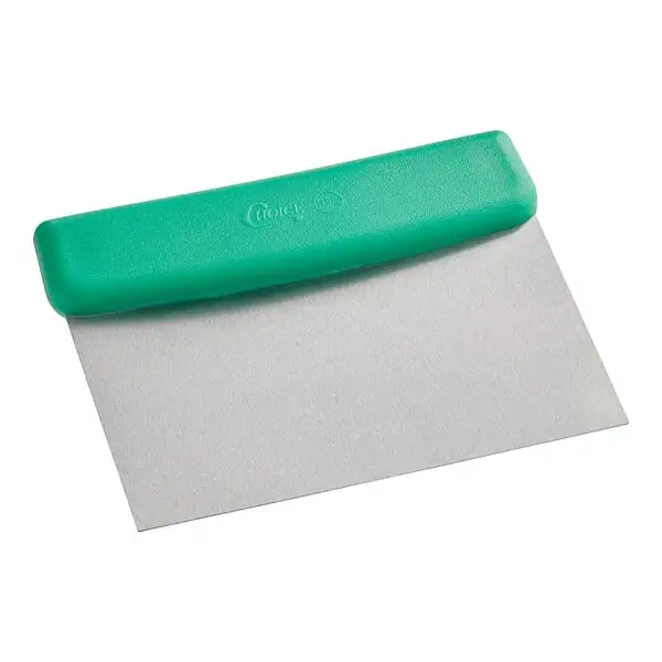 High Carbon Stainless Steel Dough Cutter Bench Scraper with Handle