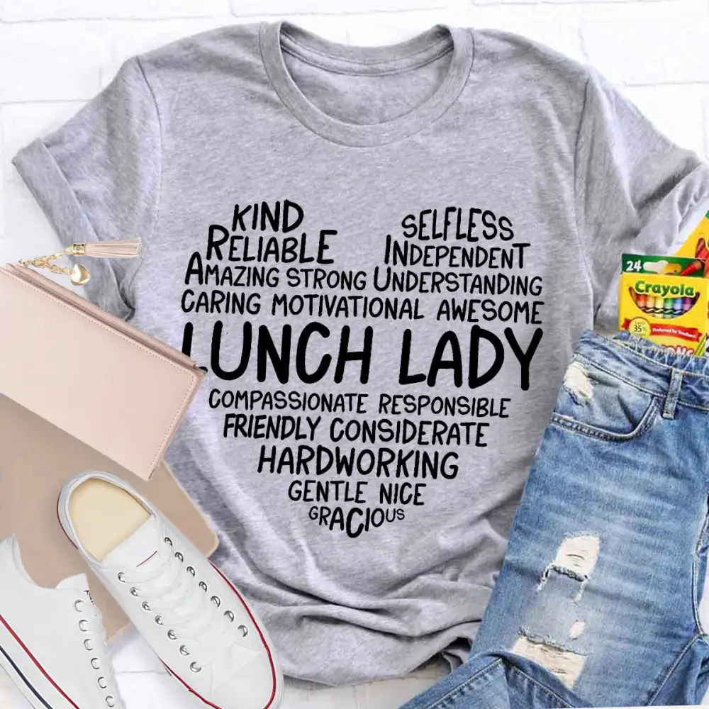 Lunch Lady Kind Amazing T-Shirt