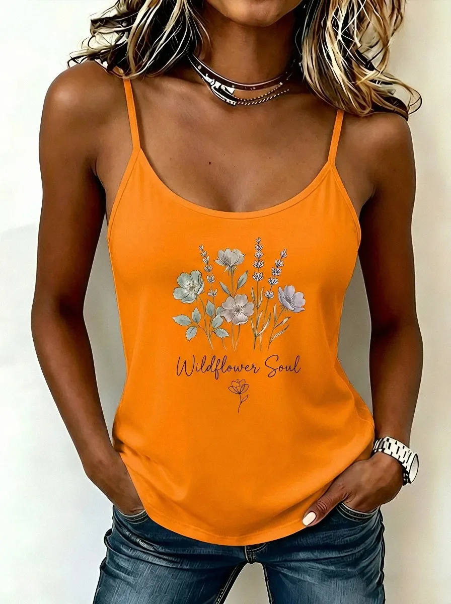 Wildflower Soul Floral Tank Top Classic