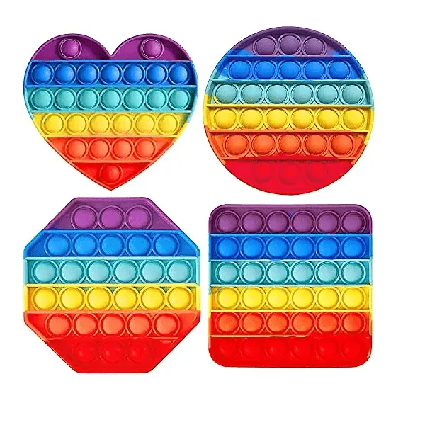 Multicolour Pop it Bubble Fidget Toy